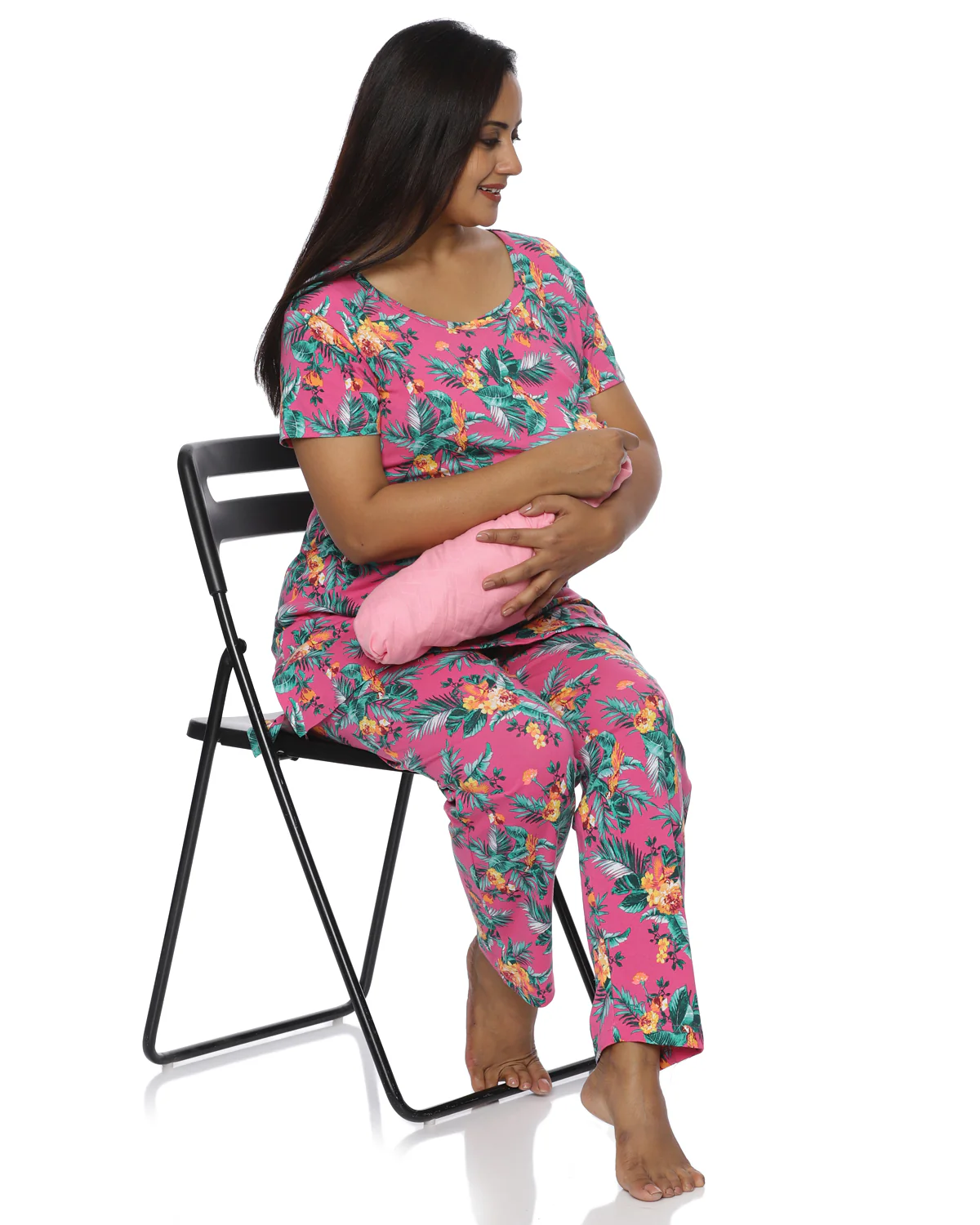 Aisha  Zipless Feeding Pant Set - Image 4