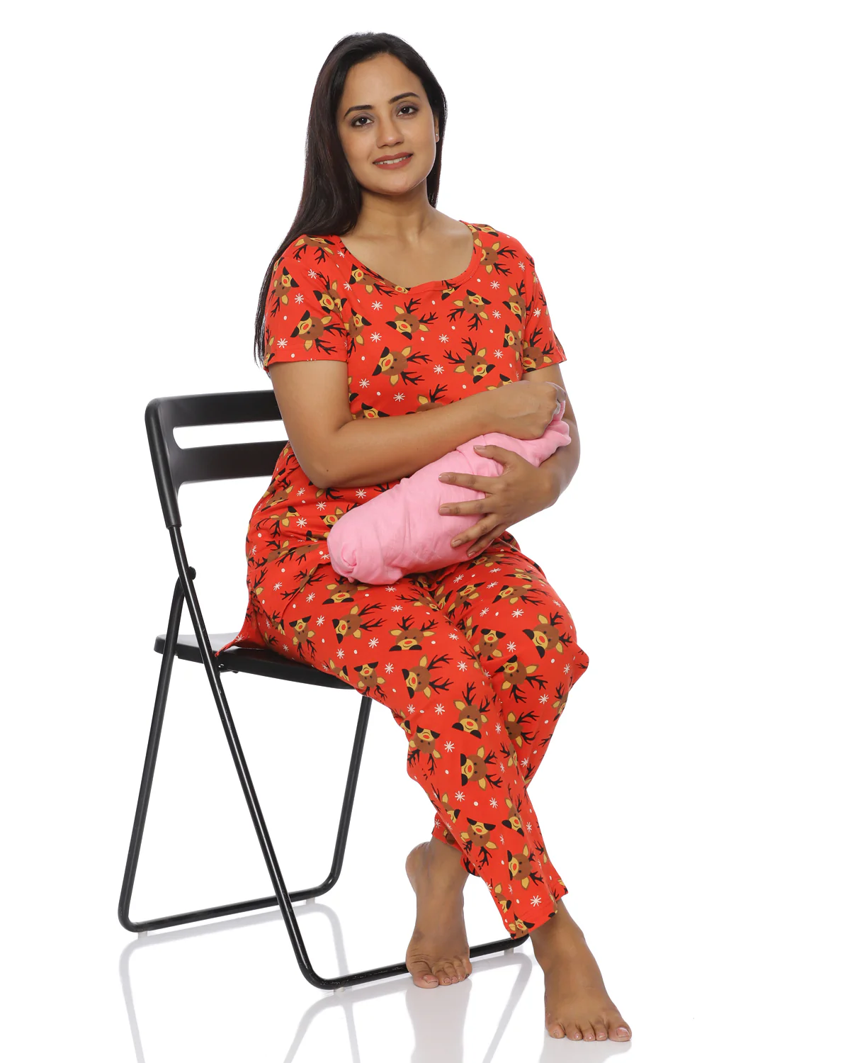 Chanda  Zipless Feeding Pant Set - Image 4
