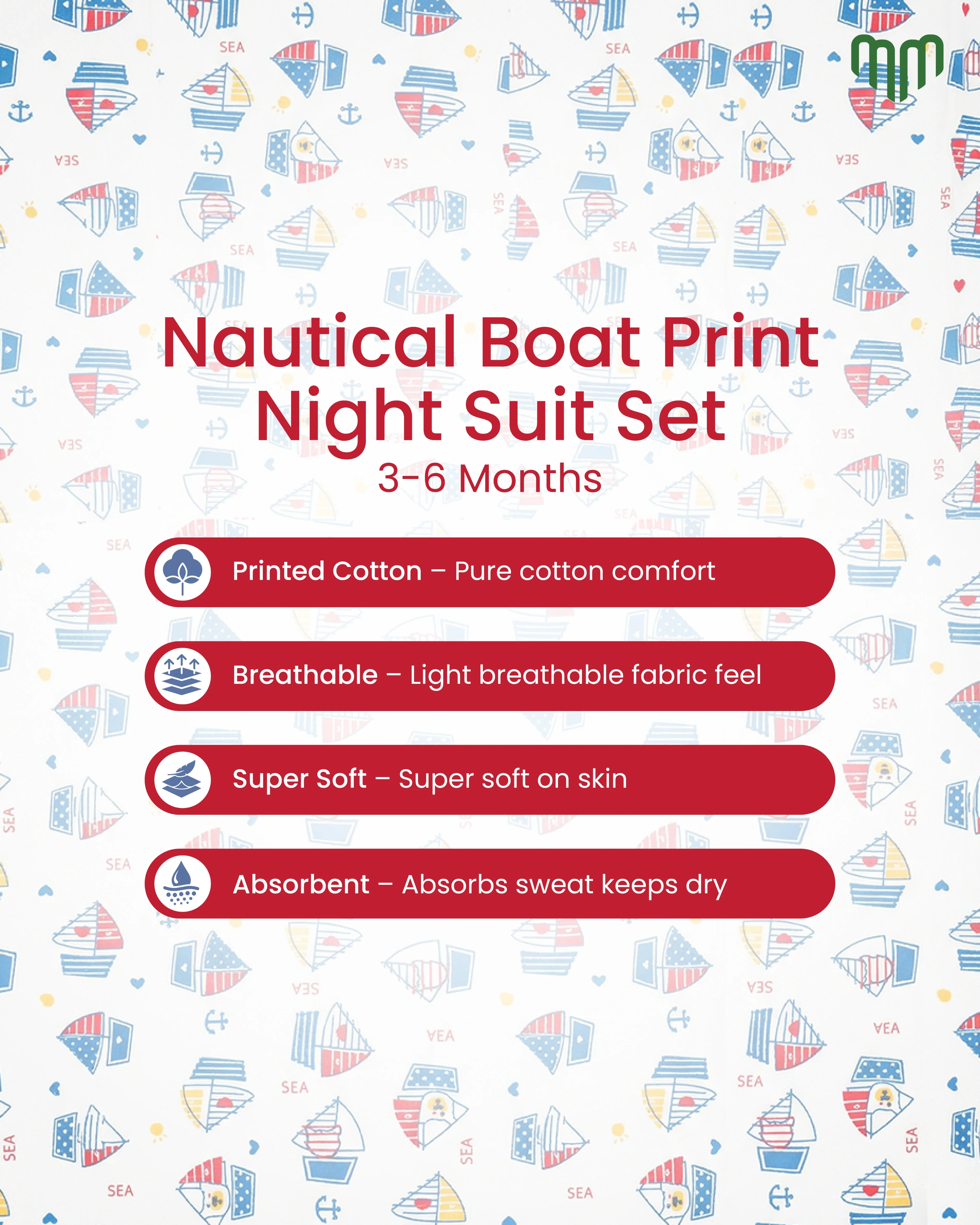 Full Sleeve Sleep Suit - Combo Pack of 2 - Image 6