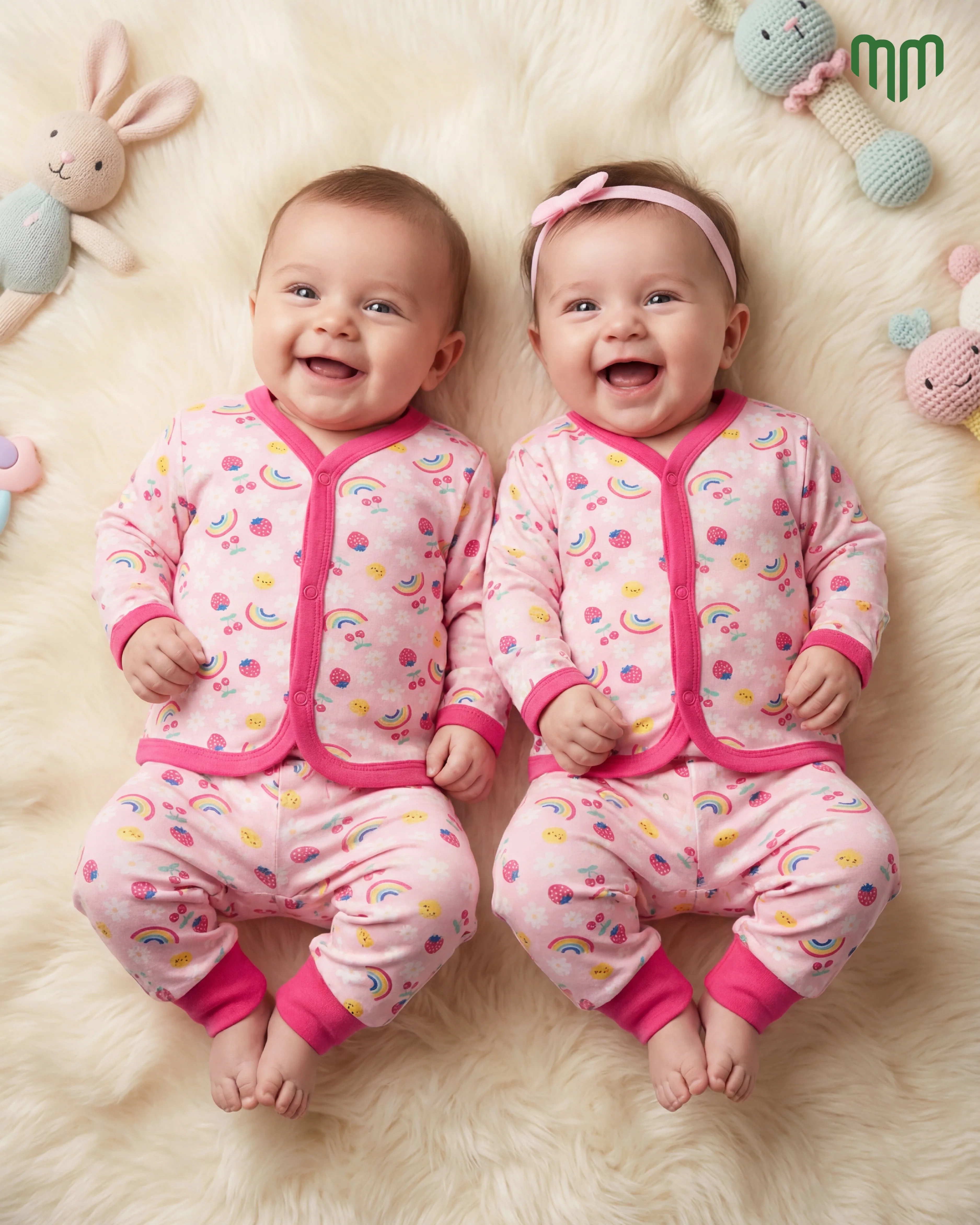 Little Blossom Night Sleep Suit - Image 5