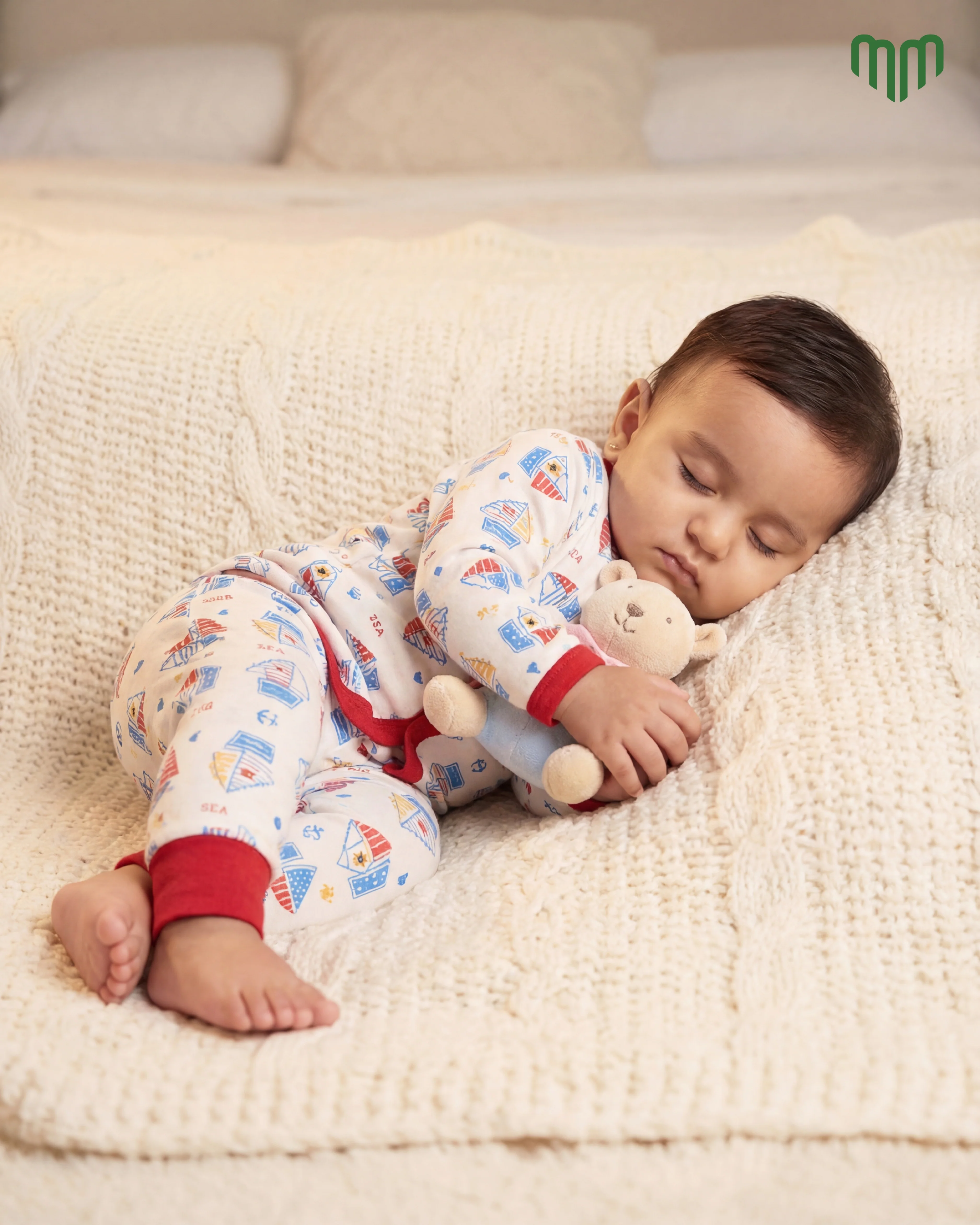Little Boat Night Sleep Suit - Image 5