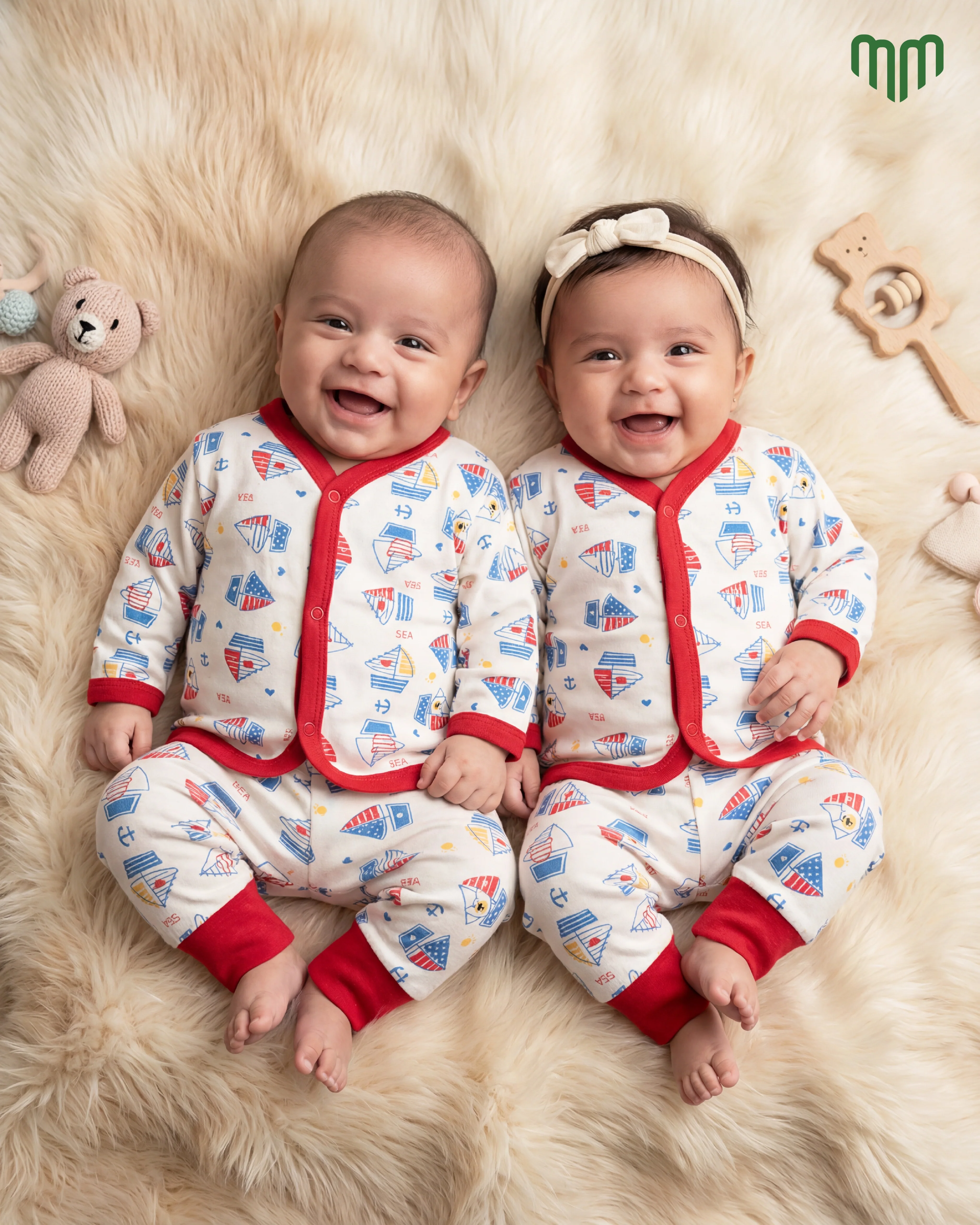 Little Boat Night Sleep Suit - Image 6