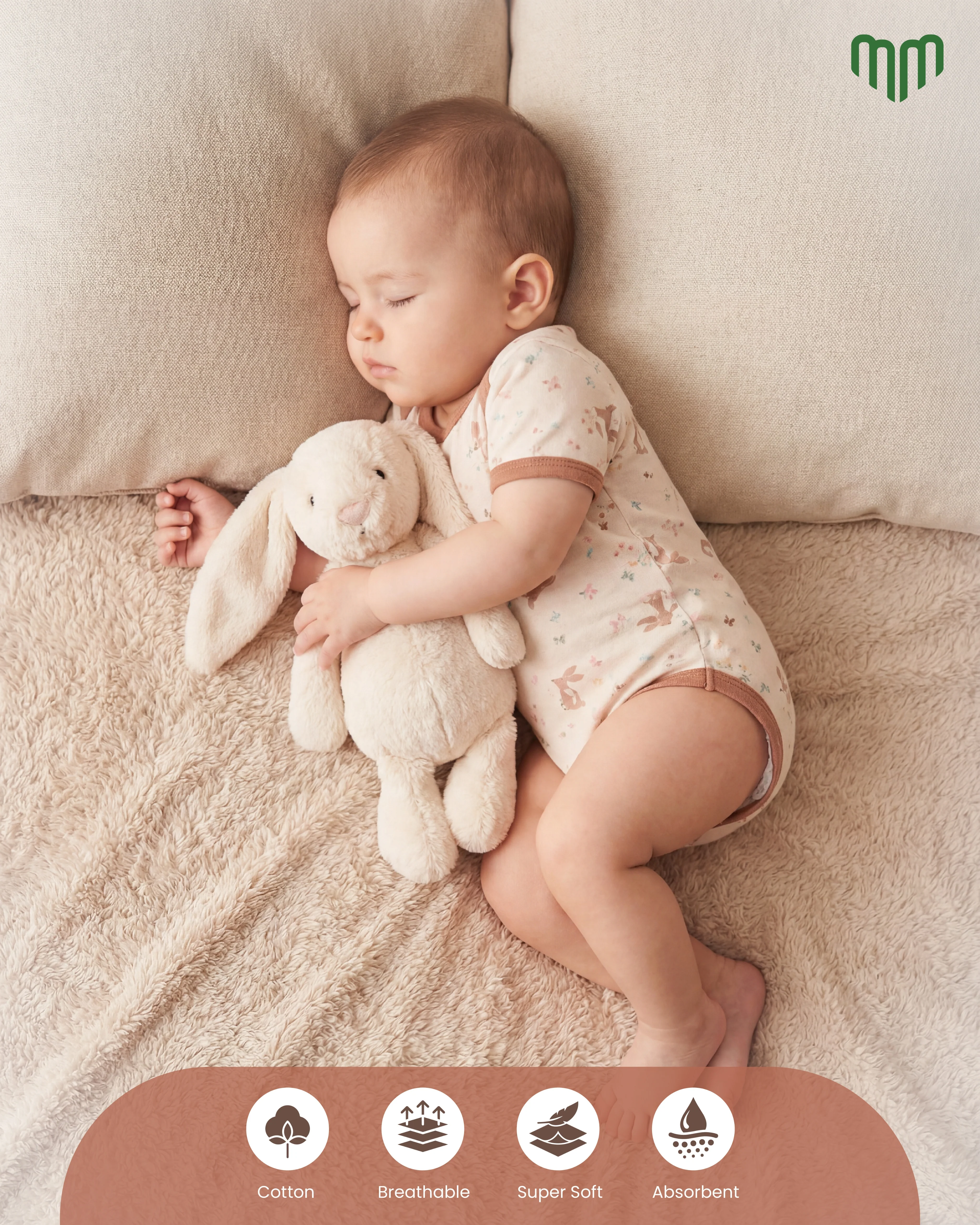 Little Rabbit Romper - Image 4