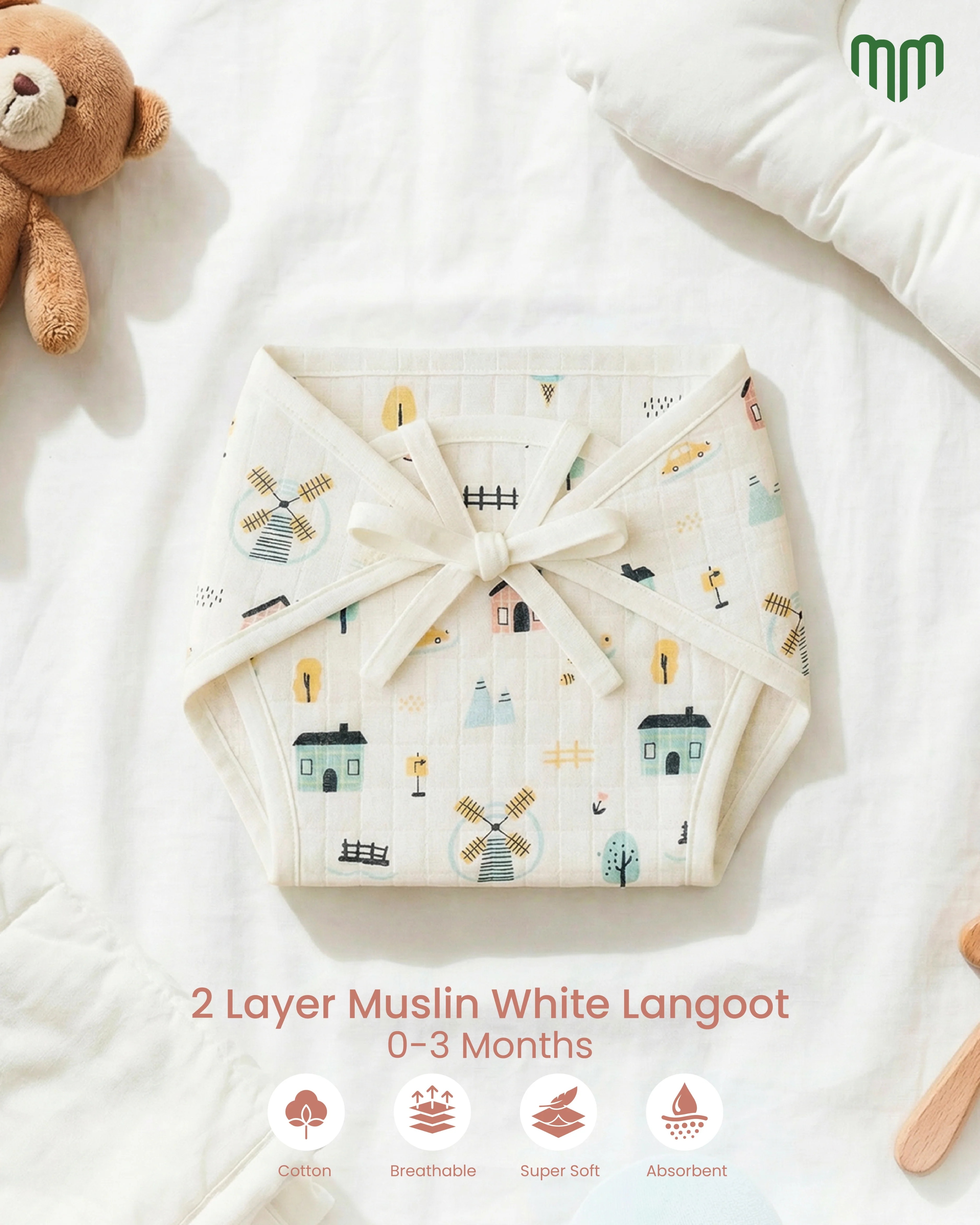 Muslin Nappies - Combo Packs - Image 3