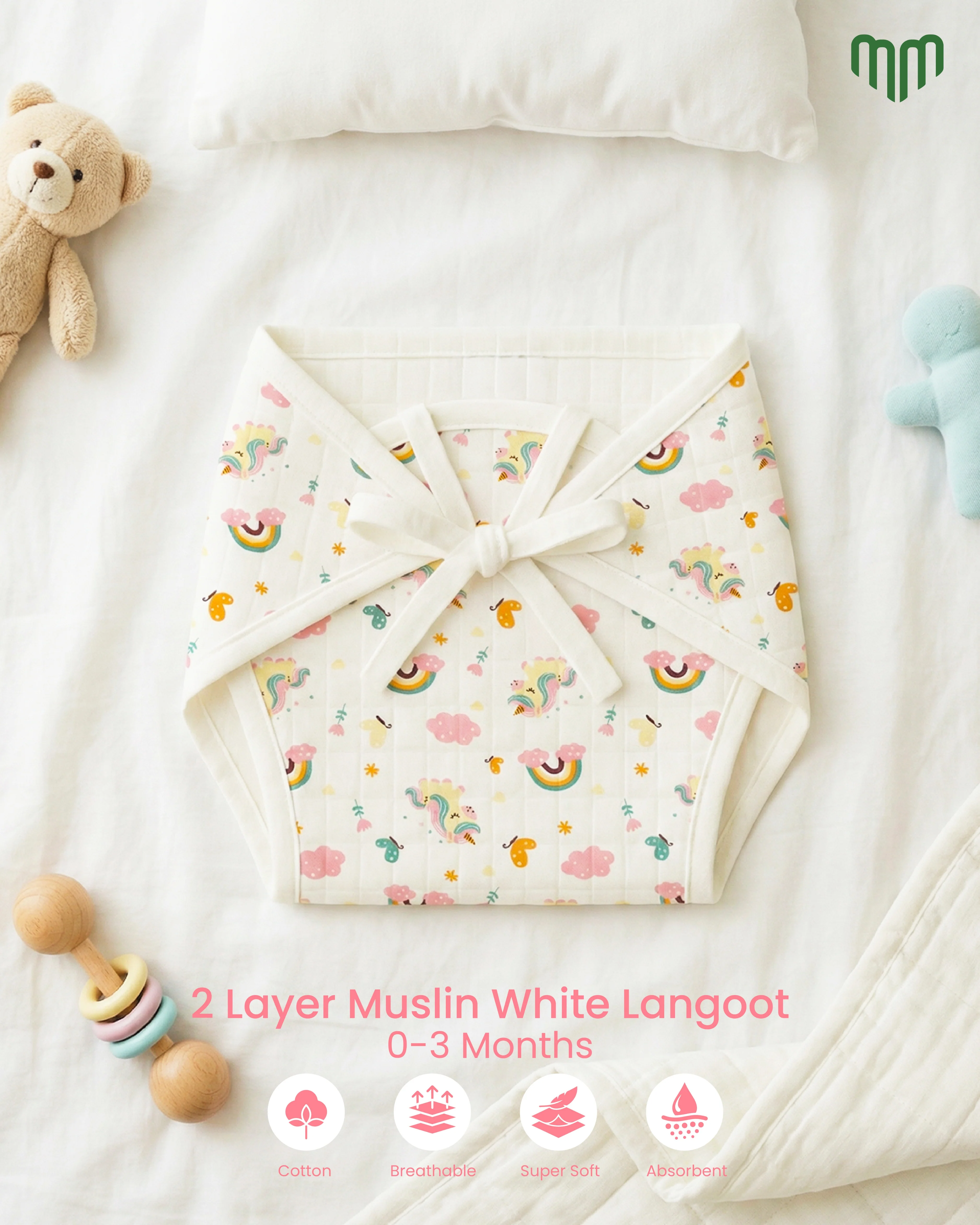 Muslin Nappies - Combo Packs - Image 5