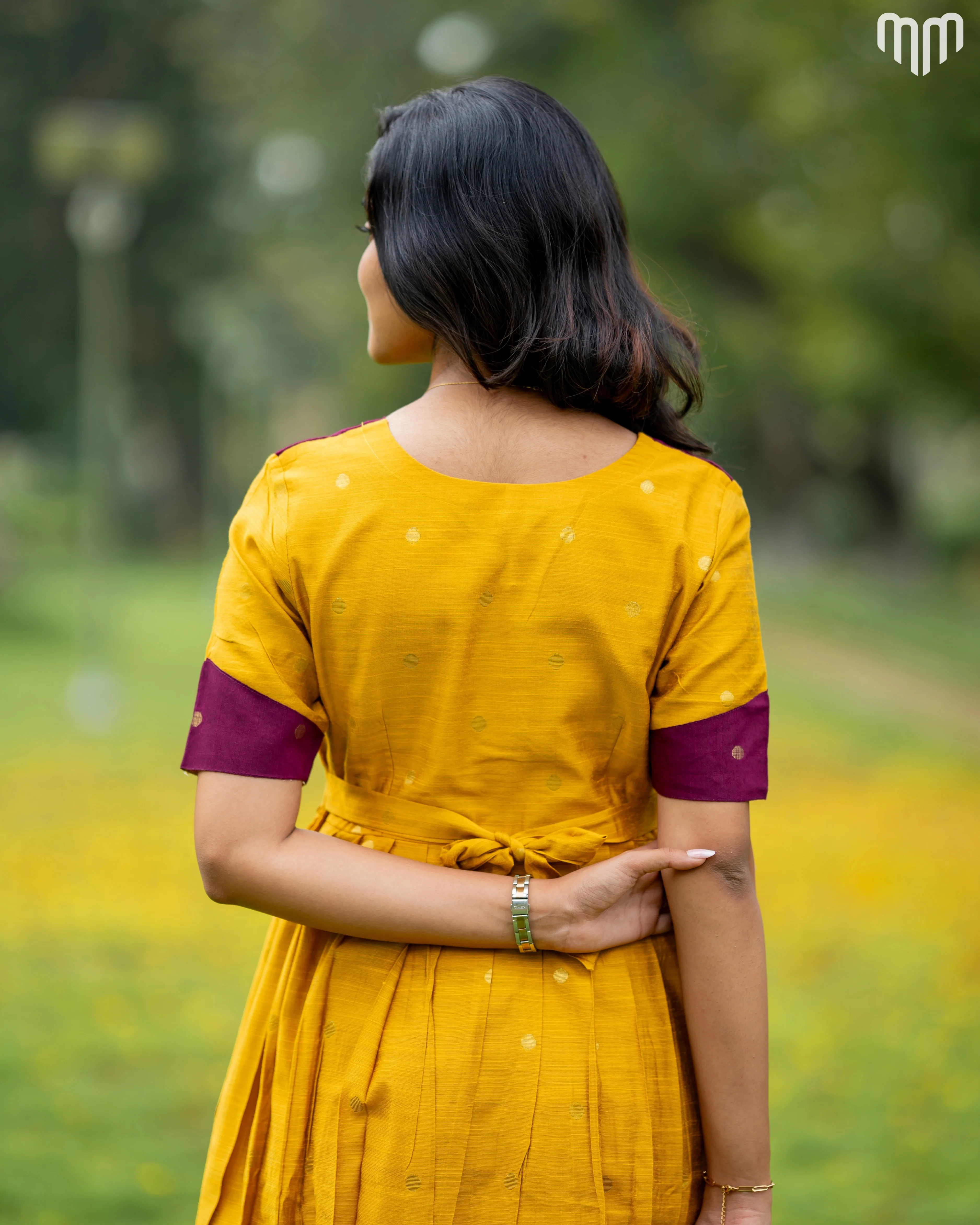 Golden Kanmani_V1 Maternity Maxi - Image 4